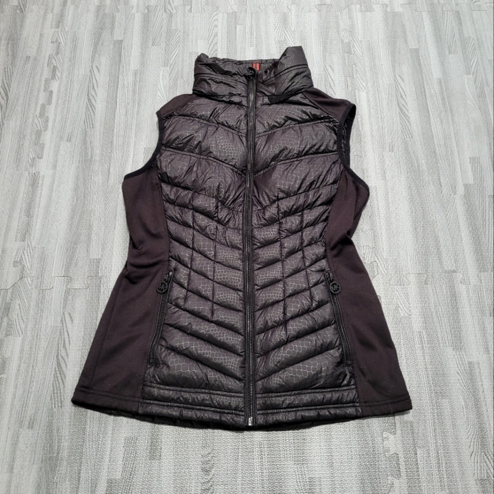 Michael Kors Black Vest Medium no hood